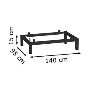 Produktbild für Fußgestell Lüllmann 565409, für Planschrank DIN A0