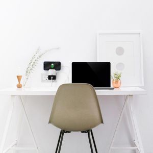 Produktbild für Steckdosenadapter LogiLink PA0259, weiß