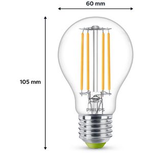 Produktbild für LED-Lampe Philips Filament, E27