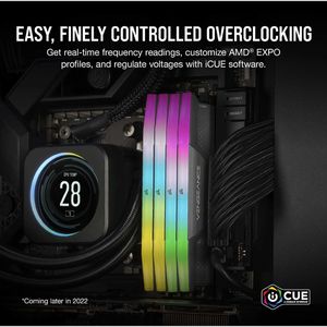 Produktbild für Arbeitsspeicher Corsair Vengeance RGB, CMH32GX5M2B6000Z30K