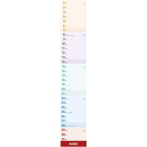 Produktbild für Streifenkalender Geiger Trend XL