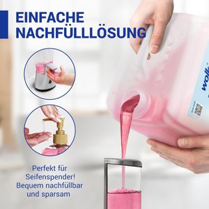 Produktbild für Seife Wolk Seifencreme Rose, DT2709