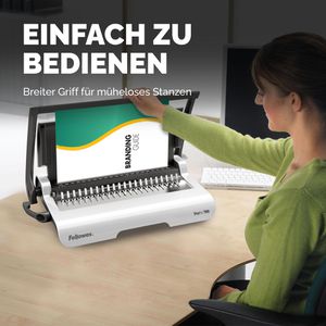 Produktbild für Bindegerät Fellowes Star+ 150, A4, manuell