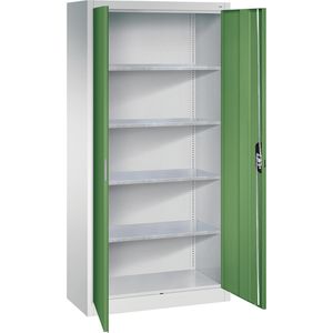 Werkzeugschrank CP-Möbel 8920-00, aus Metall, grau / grün