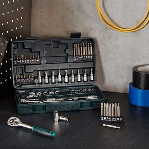 Produktbild für Steckschlüssel BrüderMannesmann M29165, 65-teilig