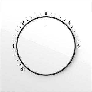 Raumthermostat Gira Abdeckung 2702112