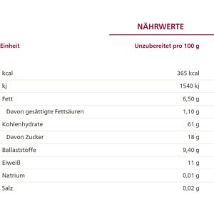 Produktbild für Müsli Alnatura Beeren, BIO