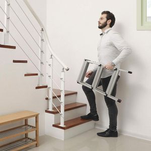 Produktbild für Klapptritt Songmics GLT23K, aus Aluminium