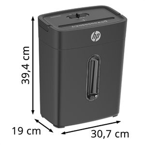Produktbild für Aktenvernichter HP 2800 OneShred 6CC, schwarz