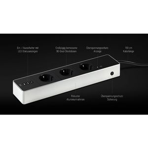 Produktbild für Steckdosenleiste Eve Energy Strip, mit 1,9m Kabel