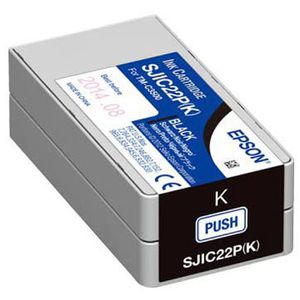 Tinte Epson S020601, SJIC22PK schwarz