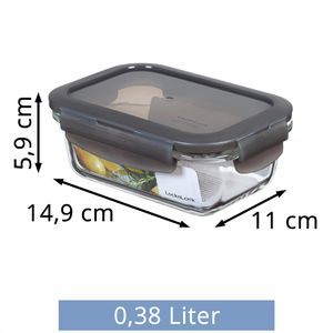 Produktbild für Frischhaltedose LocknLock LLG422G, aus Glas