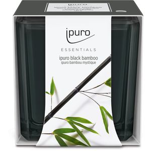 Duftkerzen ipuro Essentials black bamboo