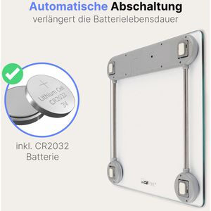 Produktbild für Personenwaage Clatronic PW 3368, silber