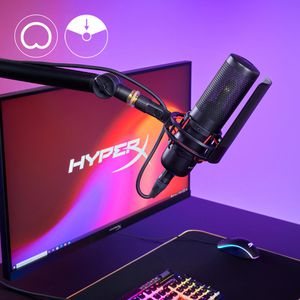 Produktbild für Mikrofon HyperX ProCast, schwarz