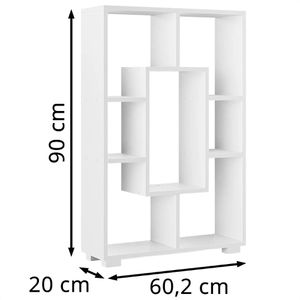 Produktbild für Bücherregal Vicco Domus, weiß