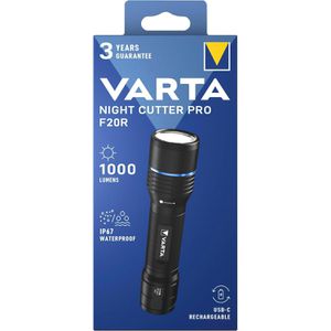 Produktbild für Taschenlampe Varta Night Cutter F20R LED, aufladbar