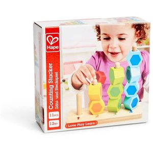 Produktbild für Lernspielzeug Hape E0504, Zähl- und Steckspiel