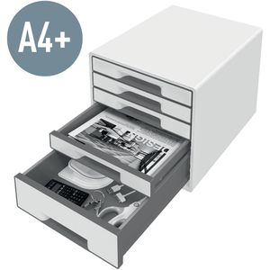 Produktbild für Schubladenbox Leitz 5214-20-26, WOW Cube, A4