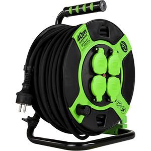 Produktbild für Kabeltrommel REV-Ritter grün, 40m