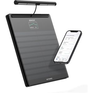 Produktbild für Personenwaage Withings Body Scan, App-fähig, schwarz