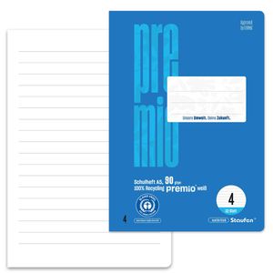 Produktbild für Schulheft Staufen Premio, 040781004, für 4. Klasse, A5