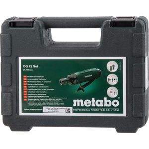 Produktbild für Geradschleifer Metabo DG 25 SET, Druckluft