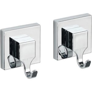 Handtuchhalter Wenko Quadro Vacuum-Loc, 2 Stück