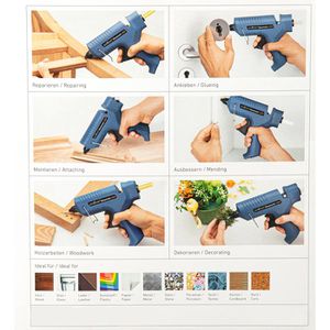 Produktbild für Heißklebepistole Steinel Gluematic 5000, 120 W, kabellos