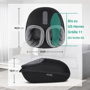 Produktbild für Fußmassagegerät Nekteck Medcursor Shiatsu, schwarz