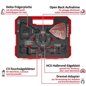 Produktbild für Multifunktionswerkzeug-Zubehör Einhell XLPLUS-CASE
