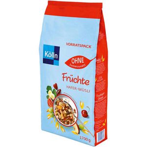 Müsli Kölln Früchte, ohne Zuckerzusatz