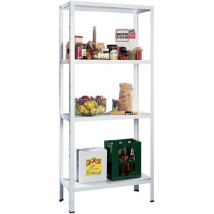 Schwerlastregal Schulte-Regalwelt 4 Metallböden