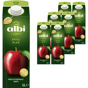 Saft albi Apfel klar, ohne Zuckerzusatz