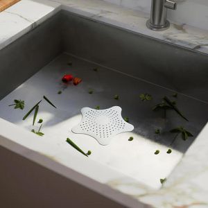 Produktbild für Abflusssieb Umbra Starfish, aus Silikon, Ø 15 cm