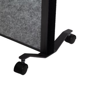 Produktbild für Stellwand Maul MAULconnecto Uplight 9661189 Mobil, auf Rollen