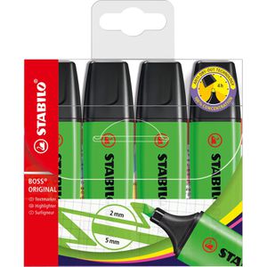 Produktbild für Textmarker Stabilo Boss Original, 4 Stück