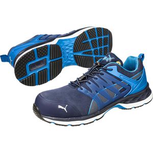 Produktbild für Sicherheitsschuhe Puma-Safety Velocity 2.0 Blue Low, ESD, S1PS