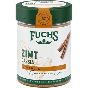 Zimt Fuchs Cassia, im Streuer