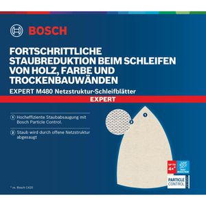 Produktbild für Schleifpapier Bosch Expert M480, Körnung 150