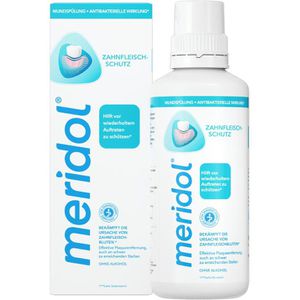 Meridol Mundspülung Zahnfleischschutz, antibakteriell, ohne Alkohol, 400ml