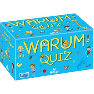 Produktbild für Kartenspiel Moses 76951, Das Warum-Quiz