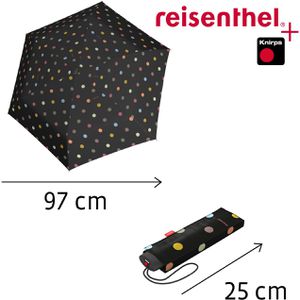Produktbild für Regenschirm Reisenthel Umbrella Pocket Mini dots, sturmfest