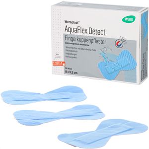Pflaster Wero AquaFlex Detect Fingerkuppe 50 Stück