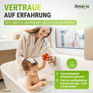 Produktbild für Badreiniger AlmaWin frischer Pfefferminzduft