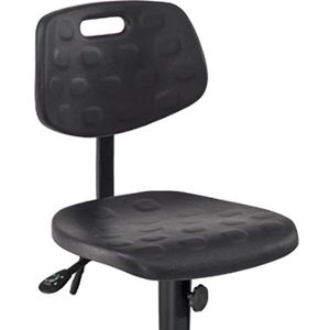 Produktbild für Arbeitsstuhl meychair W2-TR-PU, schwarz