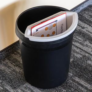 Produktbild für Abfalleinsatz Helit H6106982 the collector grau