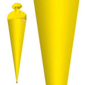 Produktbild für Schultüte Roth 667035, Rohling, gelb