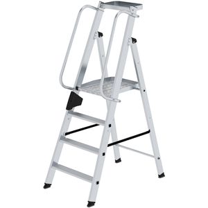 Podestleiter MUNK 50084, mit nivello-Leiterfüße