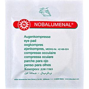 Produktbild für Augenkompressen Nobamed Nobalumenal Vlies, steril